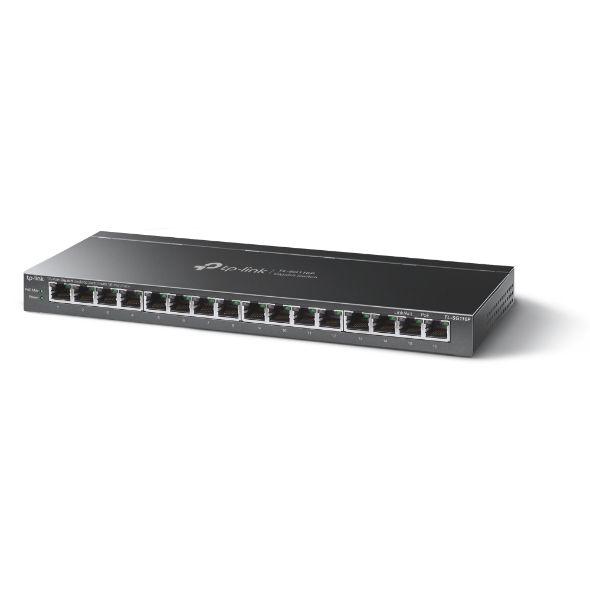 Switch TP-LINK TL-SG116P (Gigabit Ethernet - 4,1 MB - 32 Gbit/s - Preto), miniatura 2
