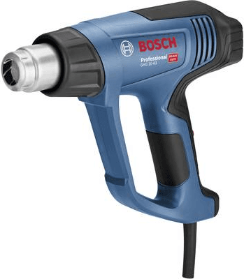 Pistola de Ar Quente BOSCH GHG 20-63 Professional (2000 W - 50-630 °C - Azul, Preto, Vermelho e Prateado)
