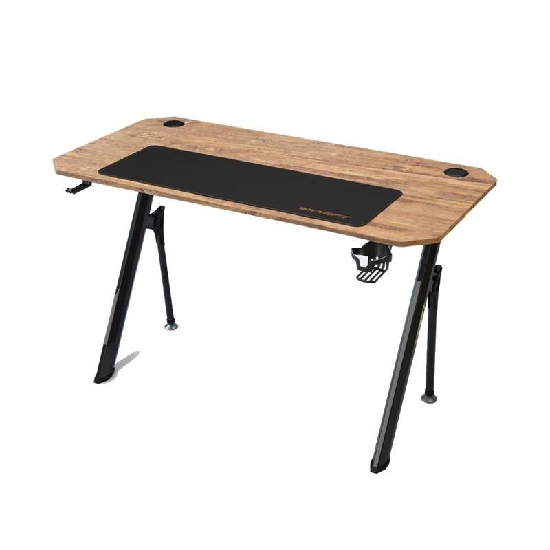 Mesa Gaming DRIFT DZ175 (1200 x 600 mm - 100 kg - Forma retangular - Madeira/Preto)