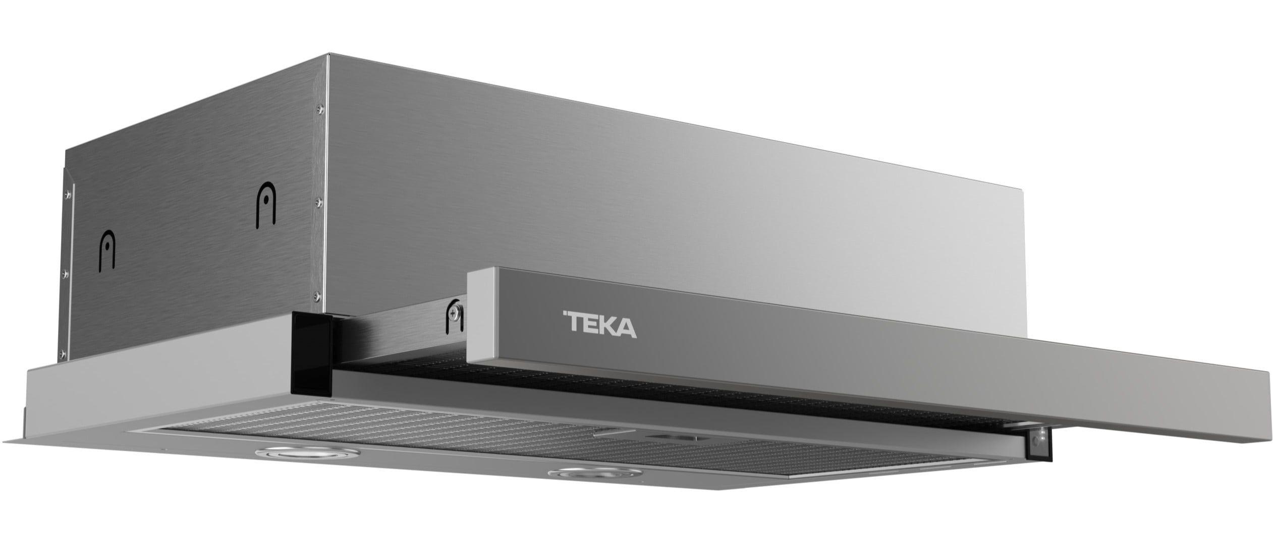 Exaustor Telescópico de Encastre TEKA CNL 6415 IX (Altura 18,4 cm - 60 cm - Inox)