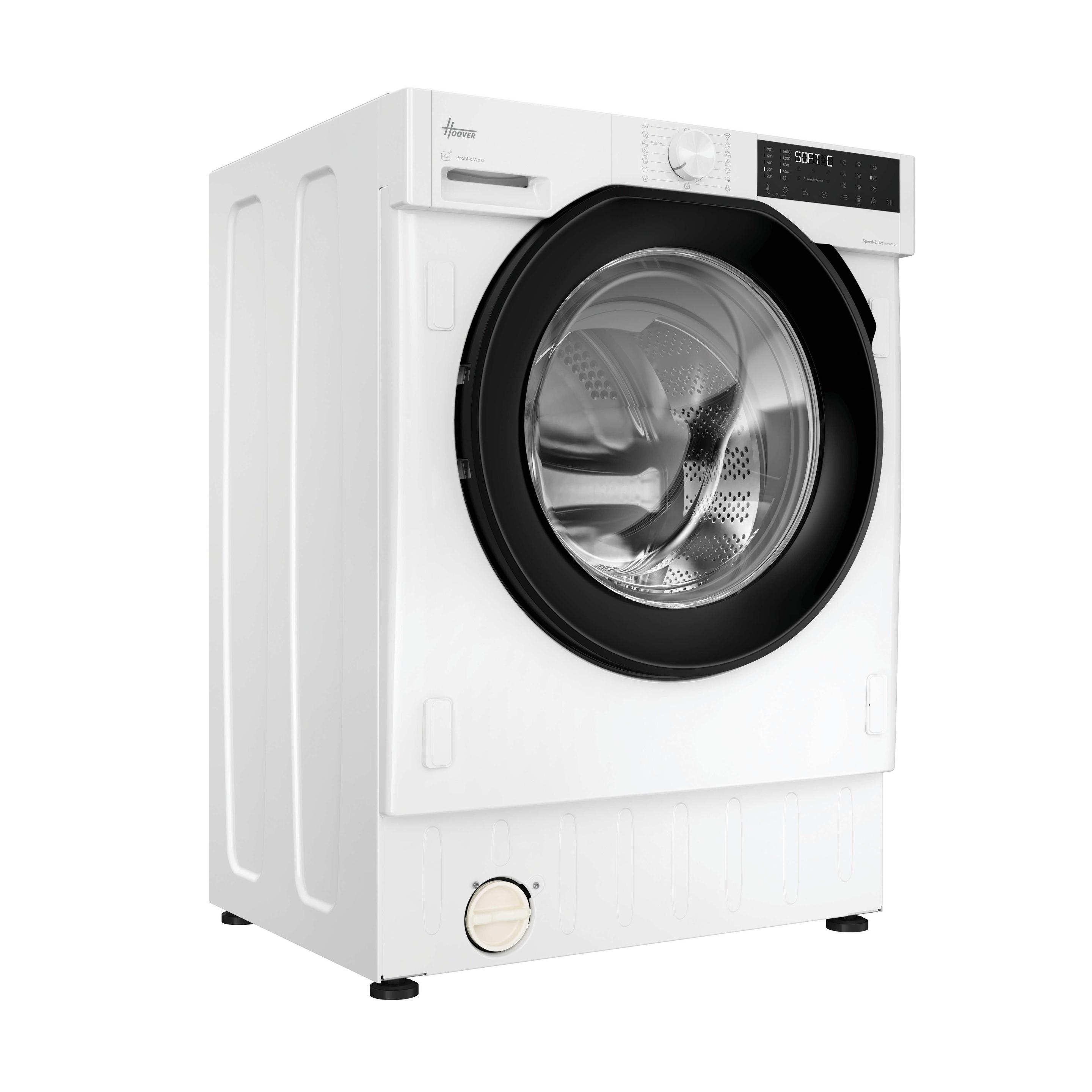 Máquina de Lavar Roupa Encastre HOOVER BH4S69M6DB9JS (1600 RPM - B - A - Branco) — miniatura 2