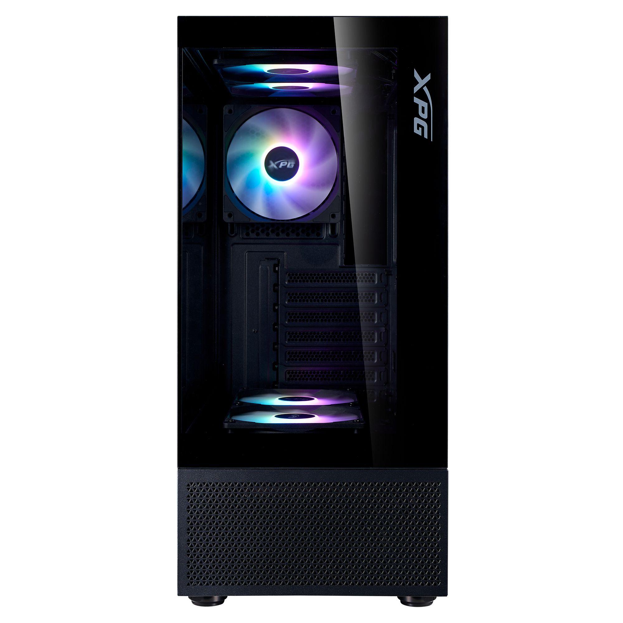 Caixa Gaming XPG Invader X Mini (ATX, Micro ATX, Mini-ITX - Midi Tower - SPCC - Preto) — miniatura 6