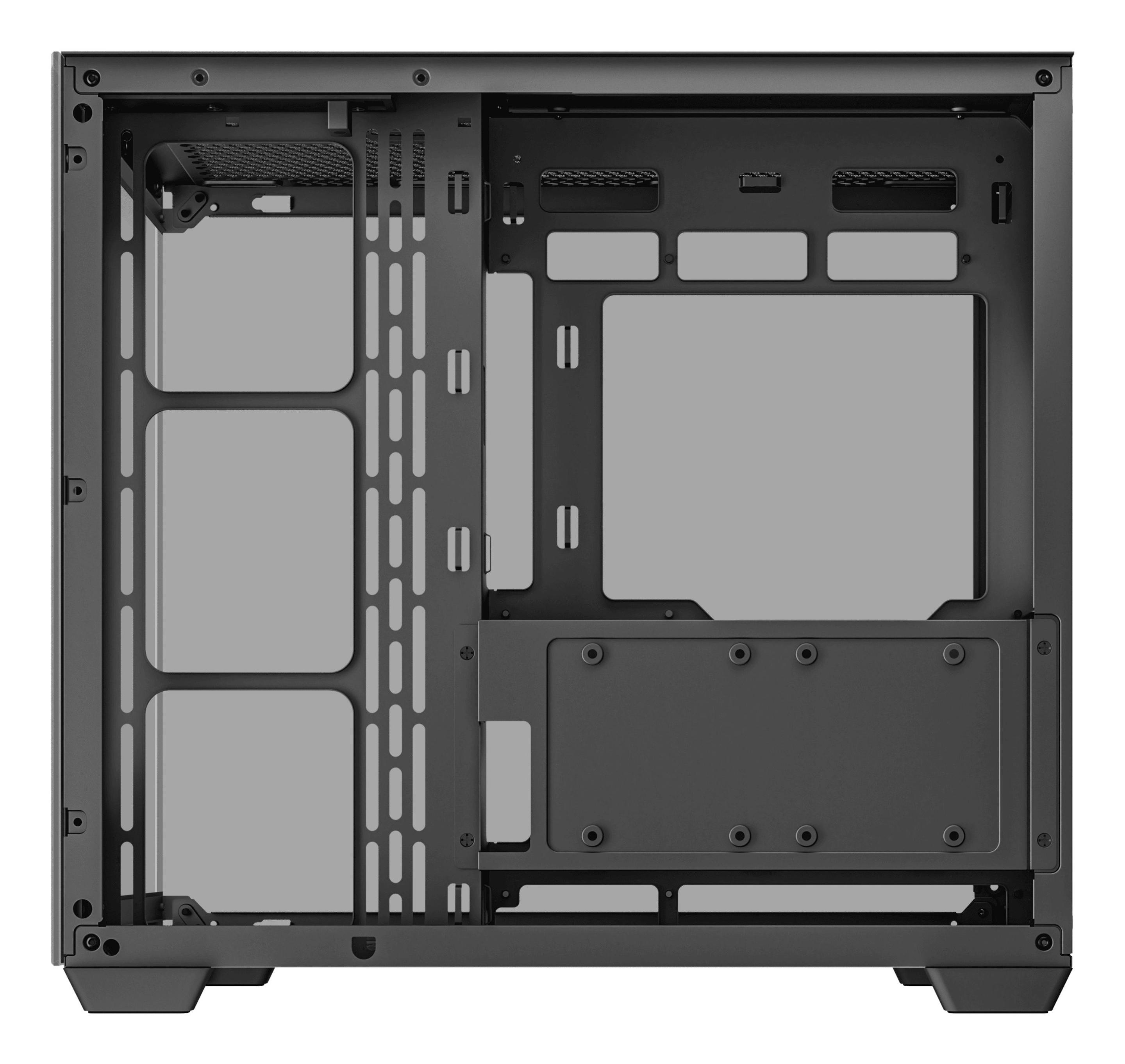Caixa PC DEEPCOOL CG530 (ATX, ITX, micro ATX - ATX, PS2 - Midi Tower - Preto) — miniatura 7