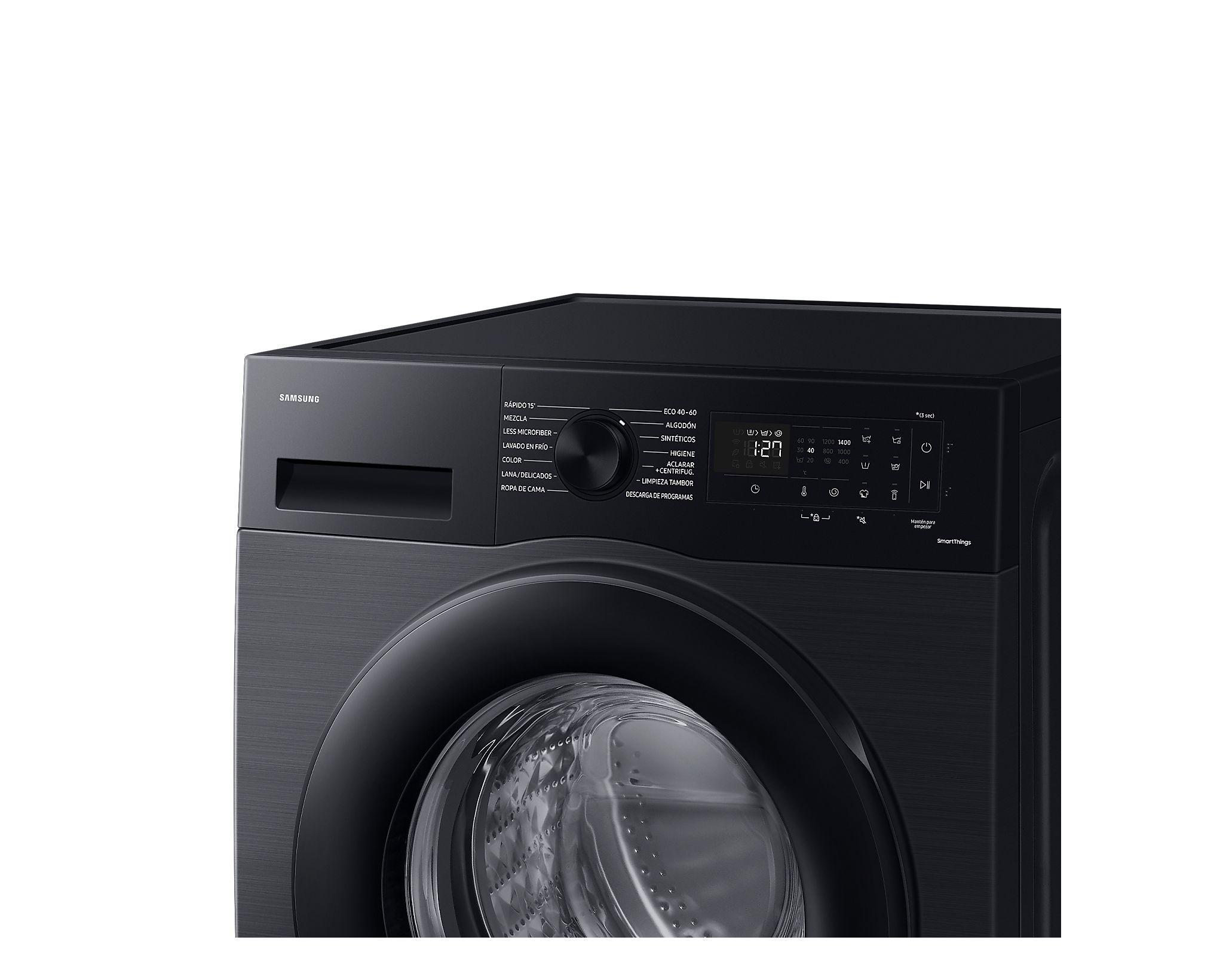 Máquina de Lavar Roupa Independente SAMSUNG WW90CGC04DABEC (1400 RPM - B - A - Preto) — miniatura 2