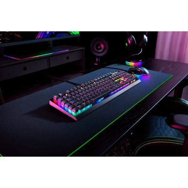Teclado RAZER BlackWidow V4 X (Alemão - Razer Green - Tamanho completo - Preto), miniatura 3