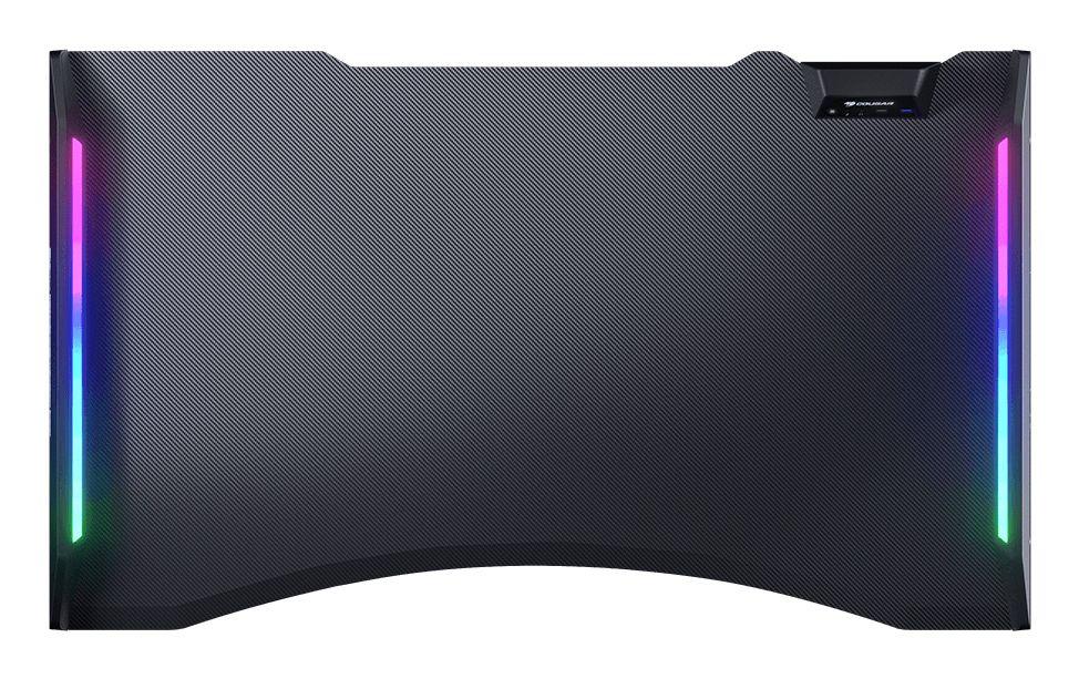 Secretária Gaming COUGAR Mars 150 (150 kg - Forma retangular - Multicor - Preto), miniatura 2