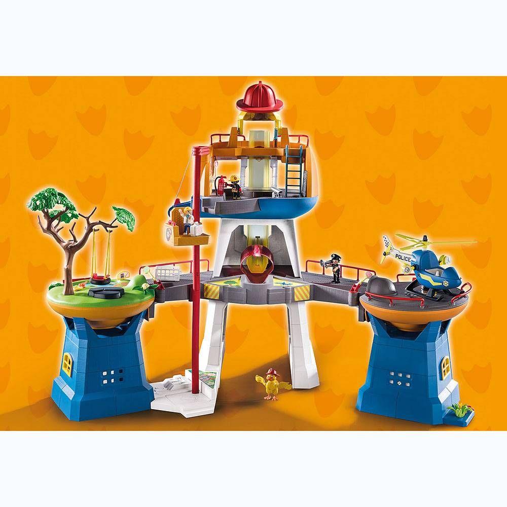 Quartel-General PLAYMOBIL Duck On Call 70910 (3 a 5 anos - Multicor), miniatura 4