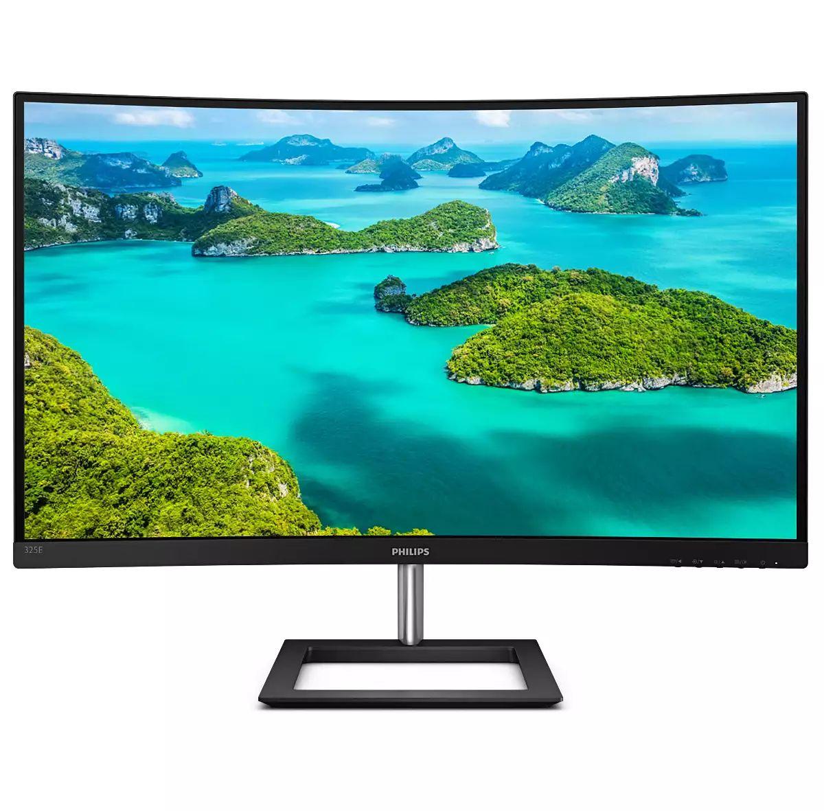 Monitor PHILIPS 325E1C/00 (31,5" - VA - 75 Hz - Preto)