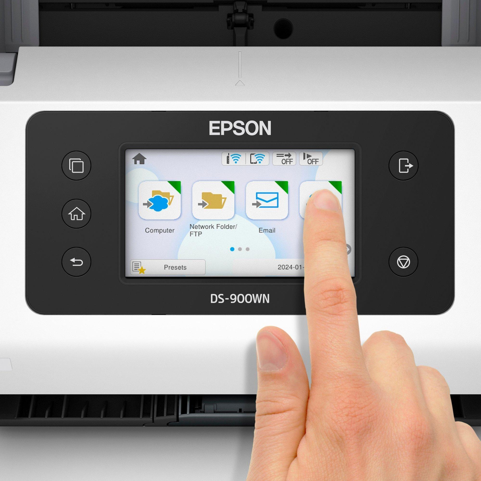 Scanner de Documentos EPSON WorkForce DS-900WN (3.2 Gen 1 - Branco) — miniatura 11