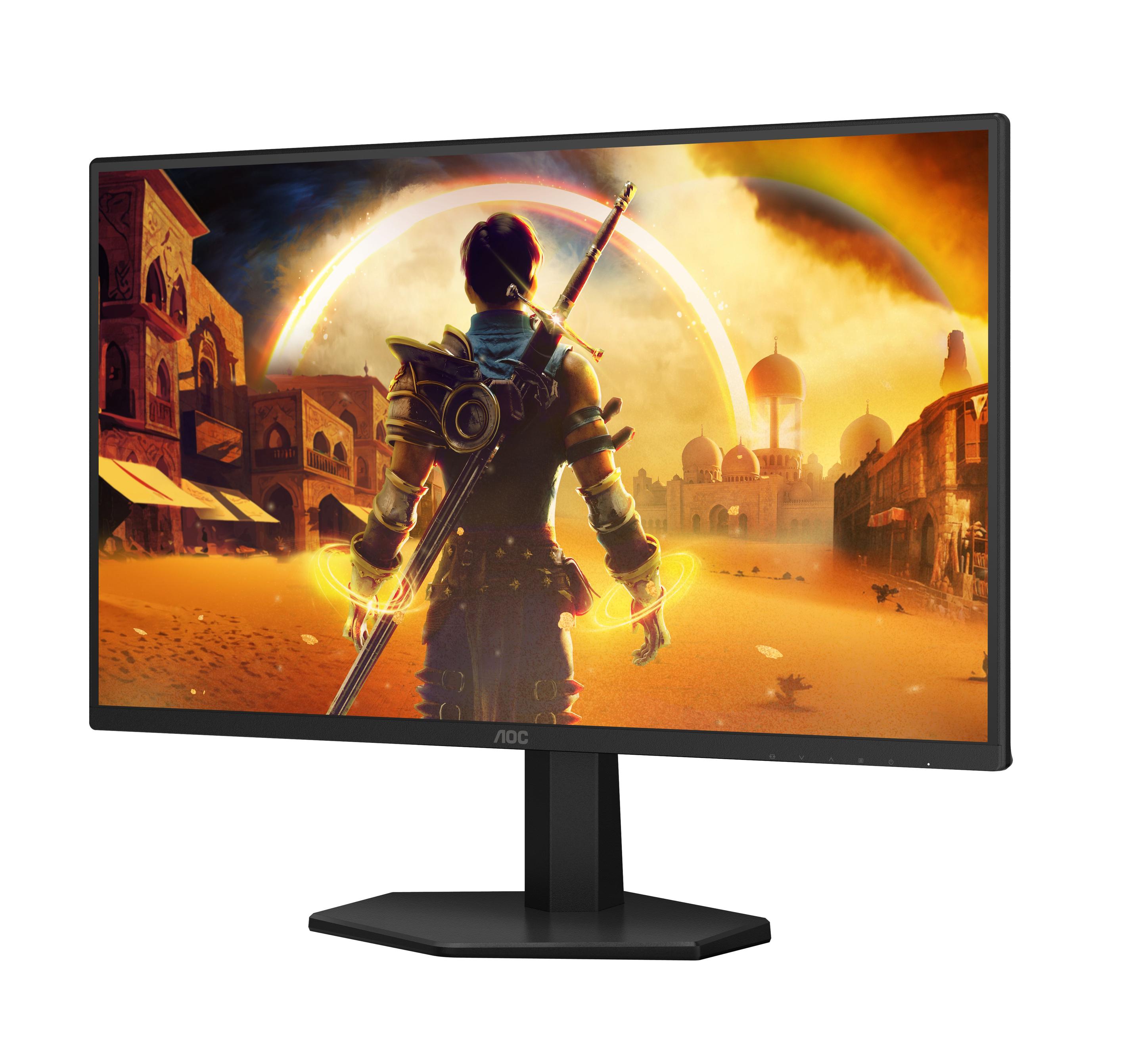 Monitor AOC 25G42E (24,5" - Fast IPS - 180 Hz - Preto e Vermelho) — miniatura 3