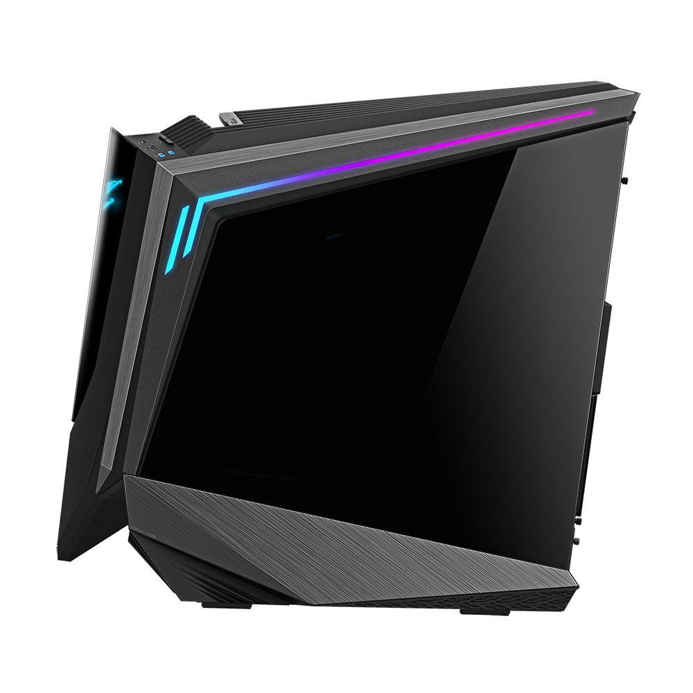 Caixa PC GIGABYTE AORUS C700 GLASS (Full Tower - Alumínio, Vidro, Plástico, Aço - 19,8 cm - Preto) — miniatura 4