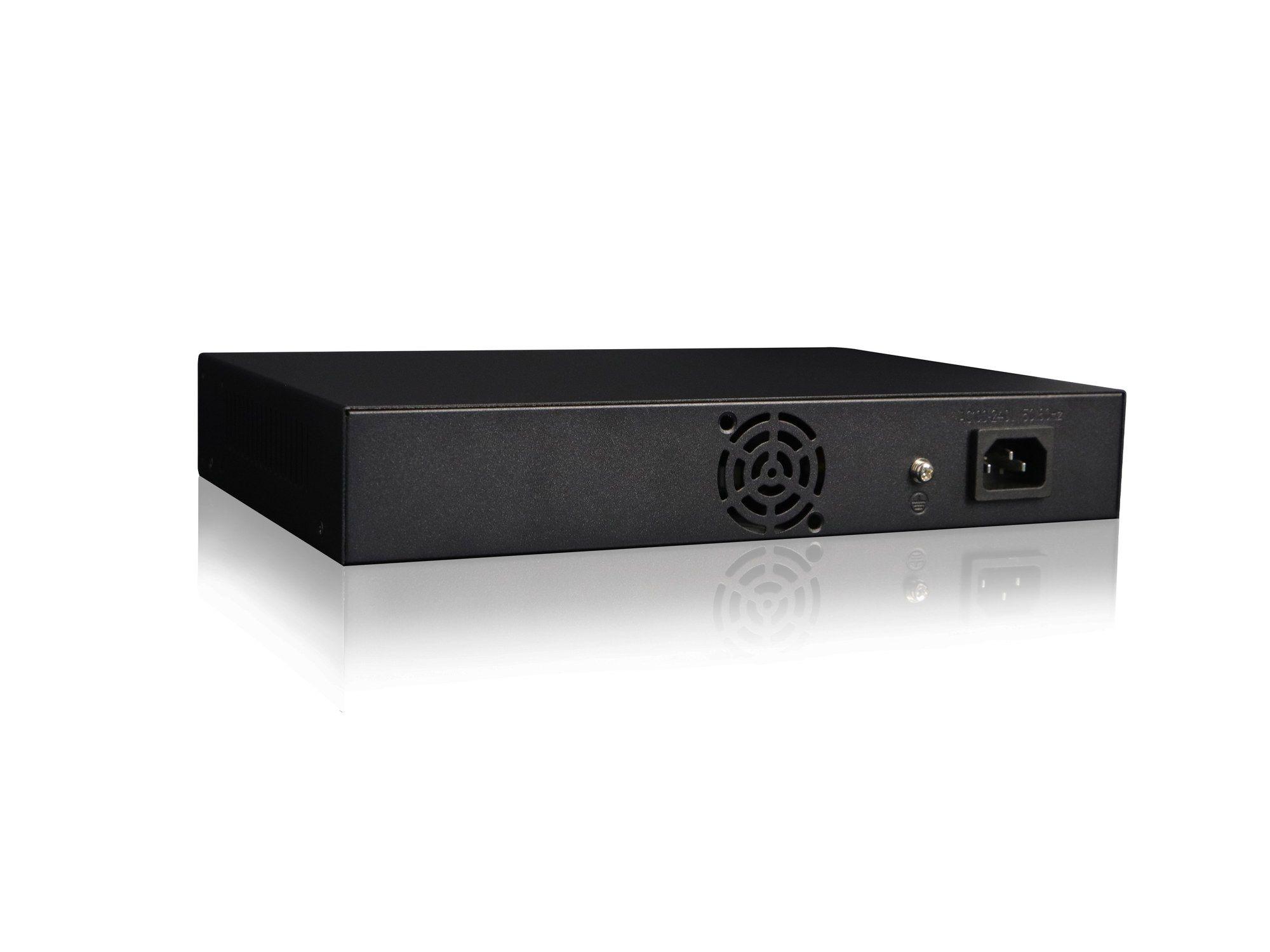 Switch Gerido LEVEL ONE GEP-1061 (Gigabit Ethernet - 4,1 MB - 20 Gbit/s - Preto) — miniatura 2