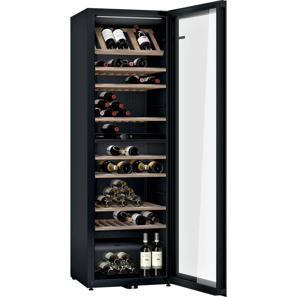 Cave de Vinho Independente BOSCH KWK36ABGA (199 garrafas - 370 l - Altura 186 cm - Preto) — miniatura 3