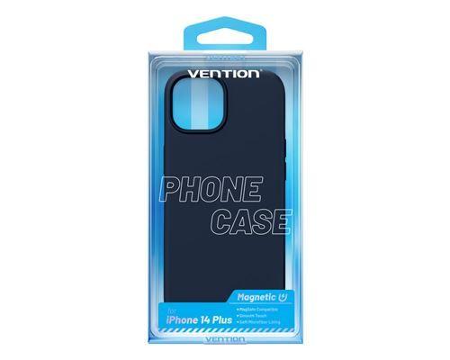 Capa de Silicone MagSafe VENTION Kuel0-20 (iPhone 14 Plus - Silicone - Azul Meia-Noite) — miniatura 2