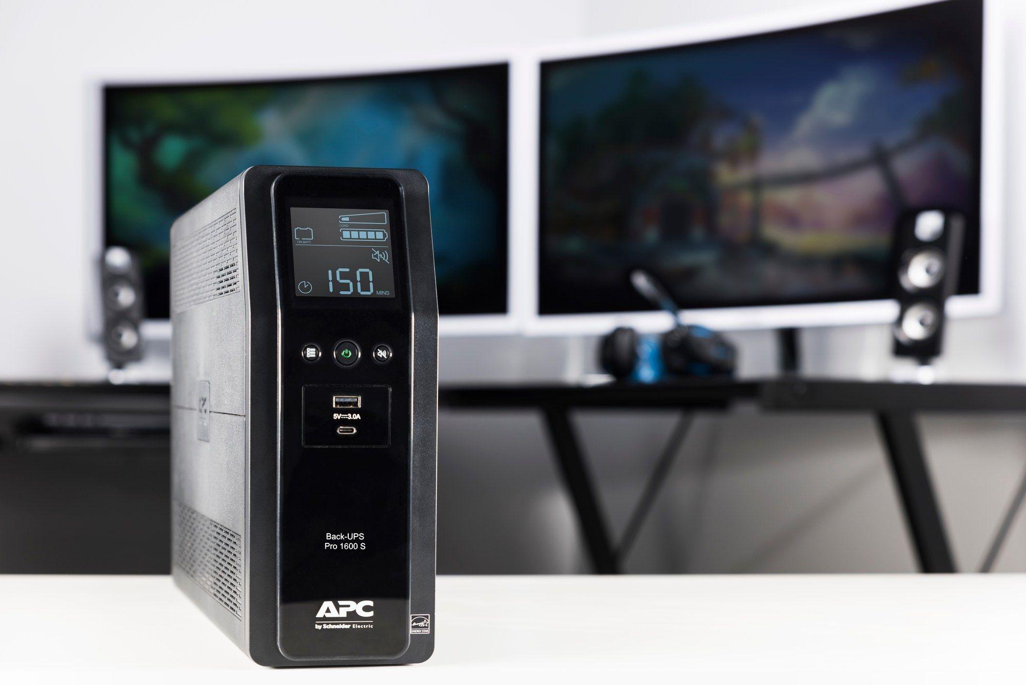 UPS APC BR1600SI (2 USB 2.0 - C14 - Preto), miniatura 4