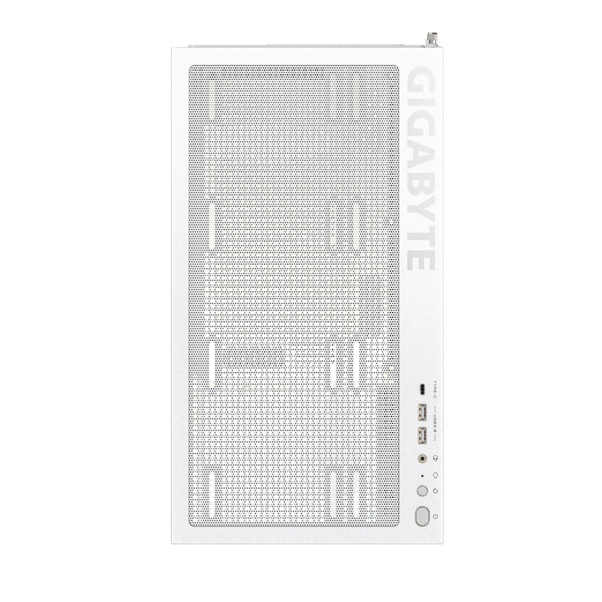 Caixa PC GIGABYTE C500 Panoramic Stealth (ATX, Mini-ATX, Mini-ITX - 2.5" - Vidro, Plástico, Aço - Branco) — miniatura 5