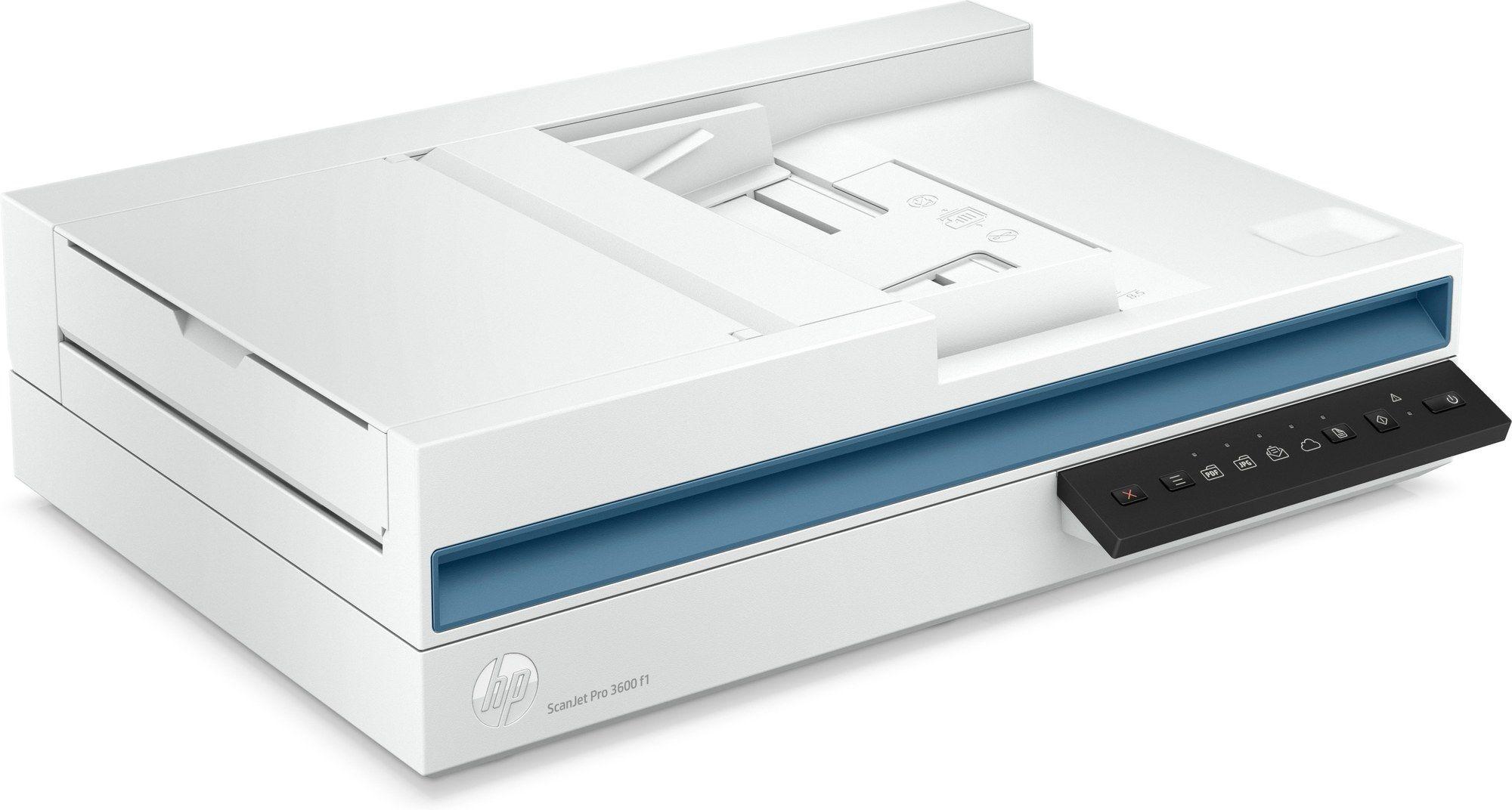 Scanner HP Scanjet Pro 3600 f1 (3.2 Gen 1 - USB 3.2 Gen 1 - Branco), miniatura 4