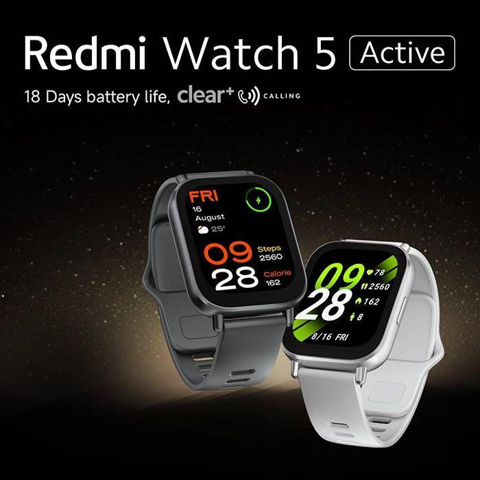 Smartwatch XIAOMI Redmi Watch 5 Active (Ecrã LCD 2" - Bluetooth 5.3 - Preto) — miniatura 2