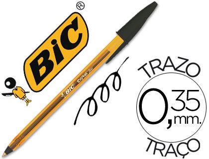 Caneta Esferográfica BIC Cristal Original Fine (Preto), miniatura 3