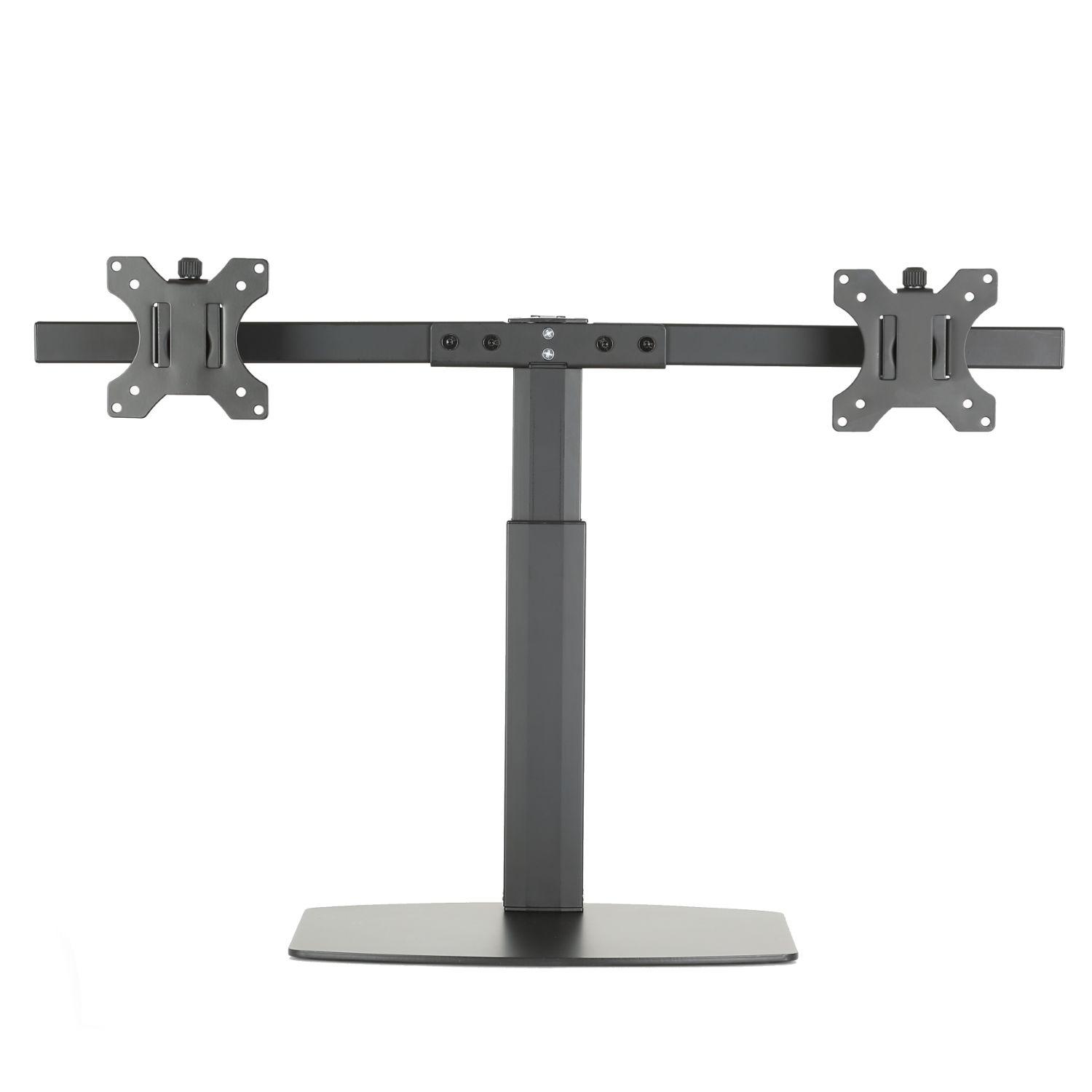 Suporte de Secretária para 2 Monitores EWENT EW1538 (13"-27" - Preto)