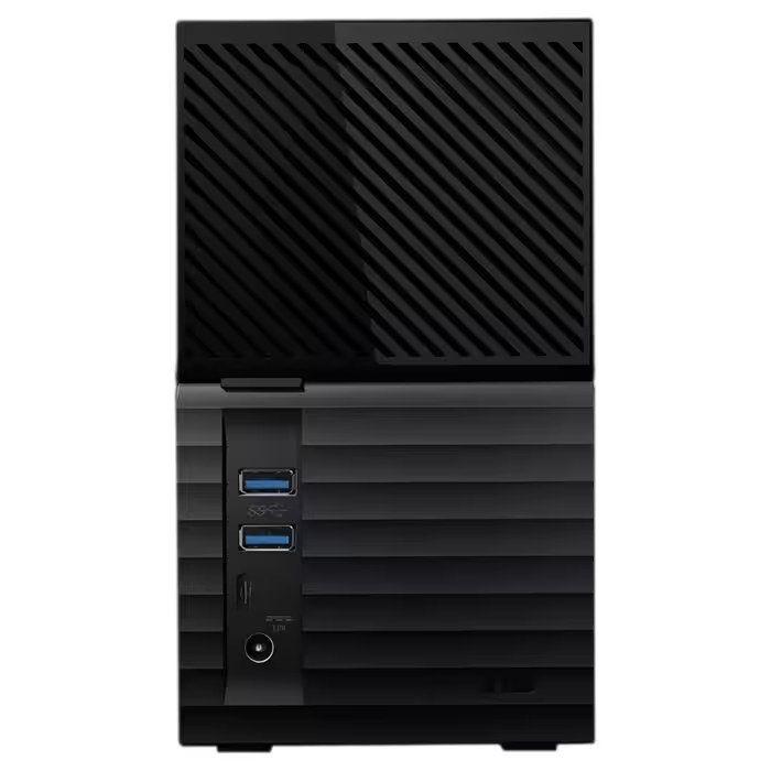 Disco Rígido Externo RAID WESTERN DIGITAL My Book Duo WDBFBE0160JBK (16 TB - 3,5 polegadas - USB 3.0 - Preto) — miniatura 3