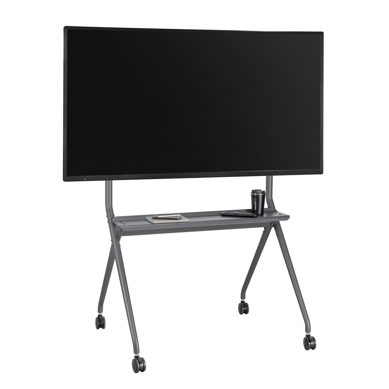 Suporte Móvel de Chão para Televisão EWENT EW1542 (50″ a 86″ - 120 kg - Preto), miniatura 2