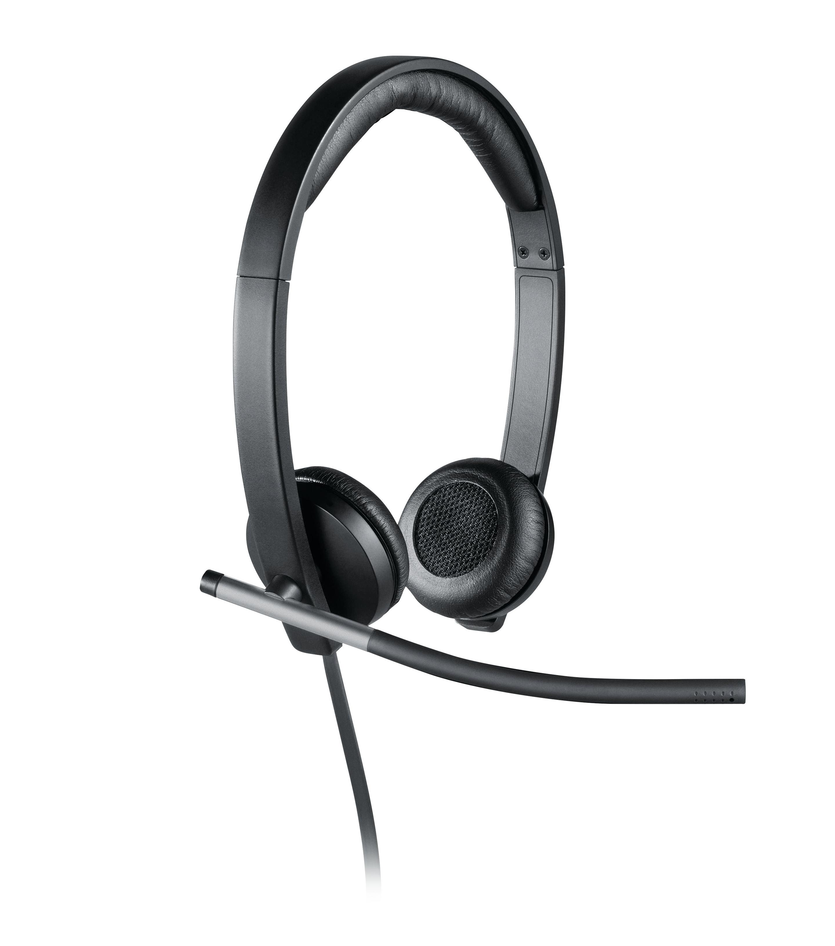 Headset LOGITECH H650e (Binaural - Com fios - Supra-aural - Preto), miniatura 5