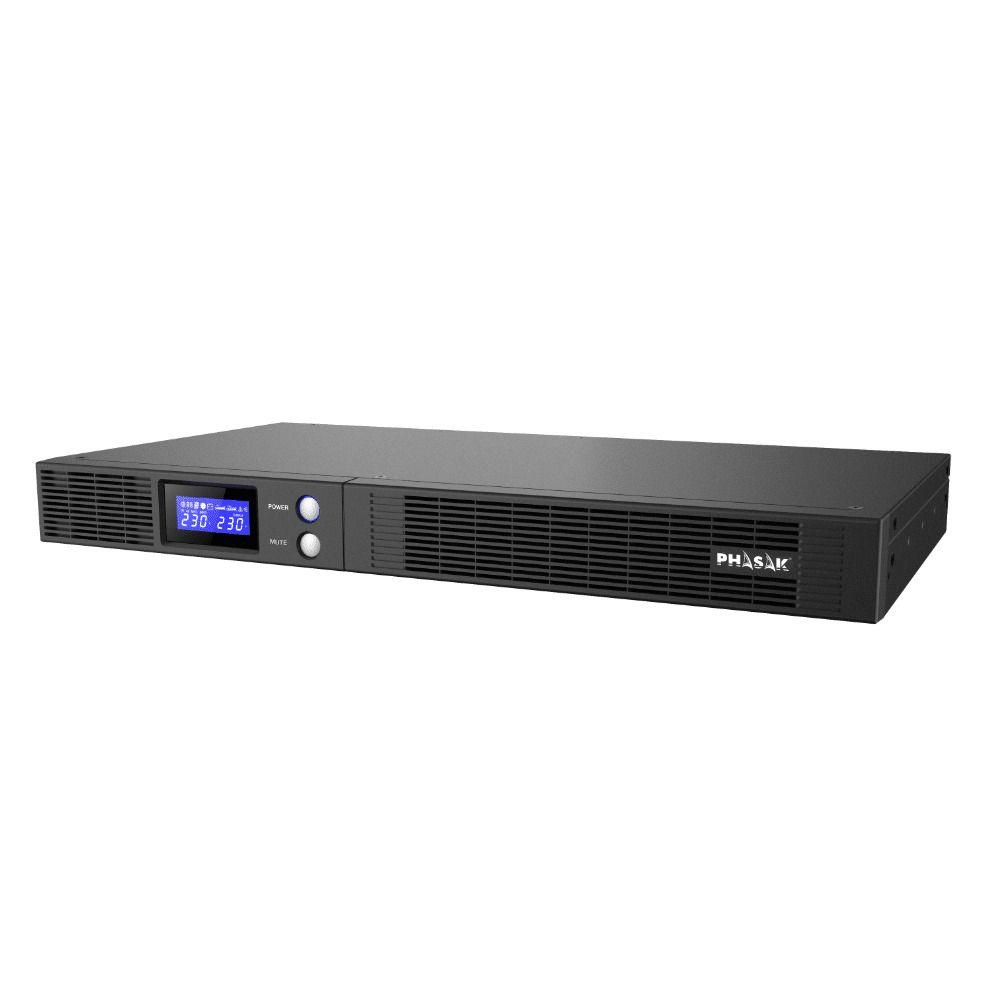 UPS PHASAK PH 7540 (Cabo de alimentação de energia - Acoplador C13 - Cinzento)
