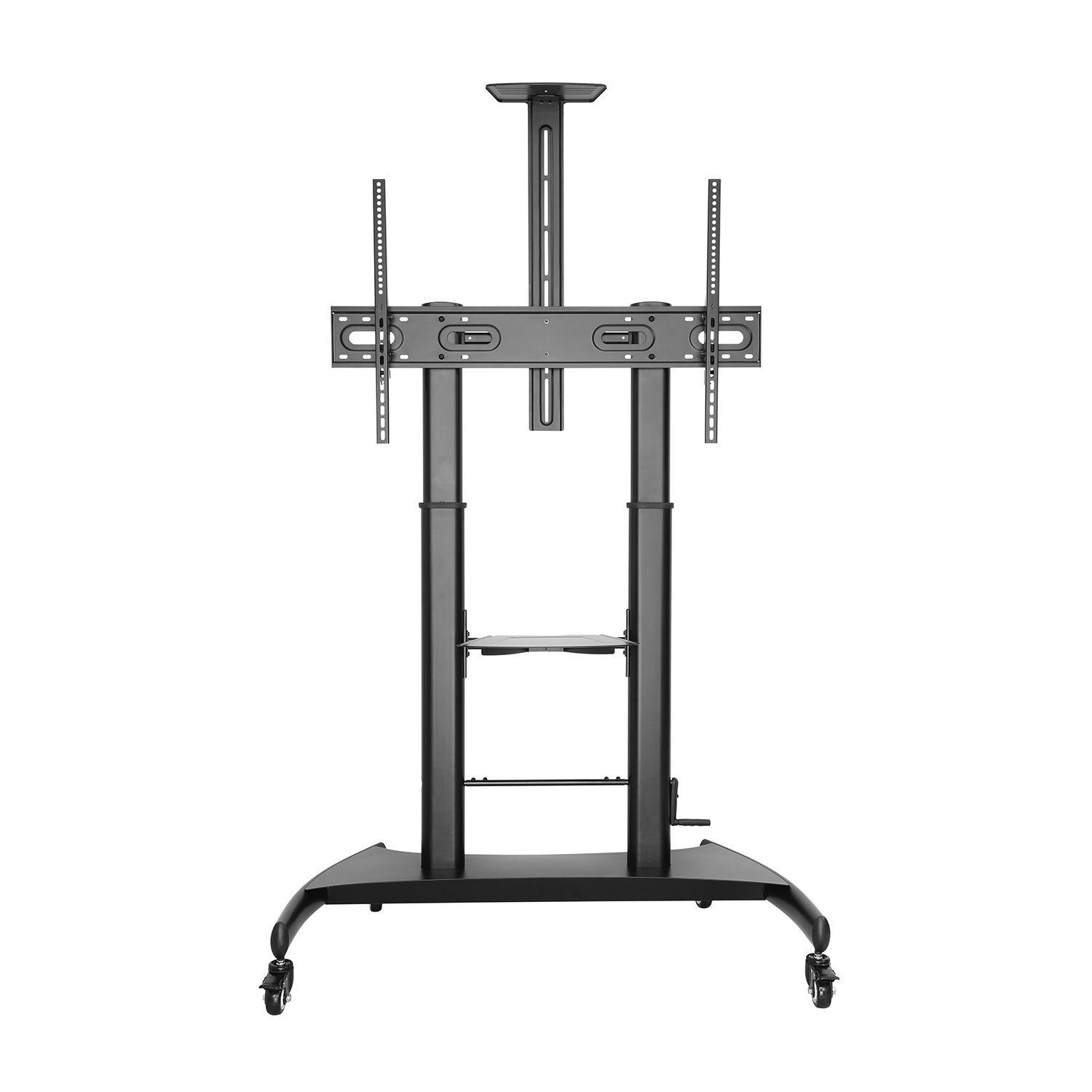 Suporte de Chão TV AISENS FT100TE-123 (60-100" - 100 kg - Preto)