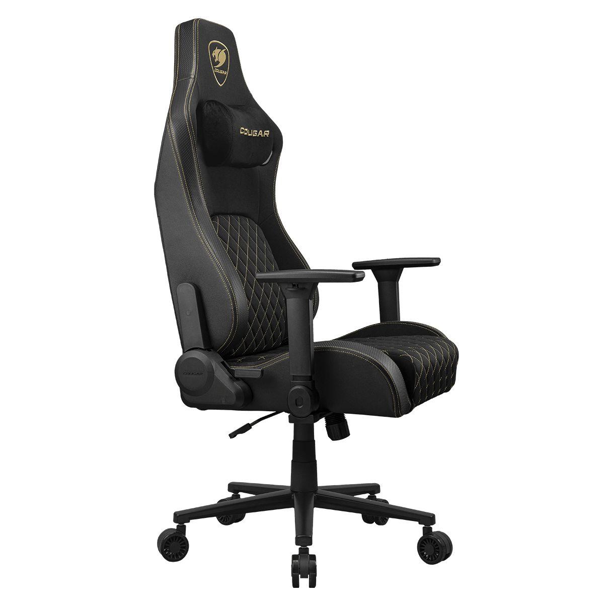 Cadeira Gaming COUGAR Defensor Gold F (120 kg - 136,5 cm - 4D - Preto e Dourado), miniatura 4