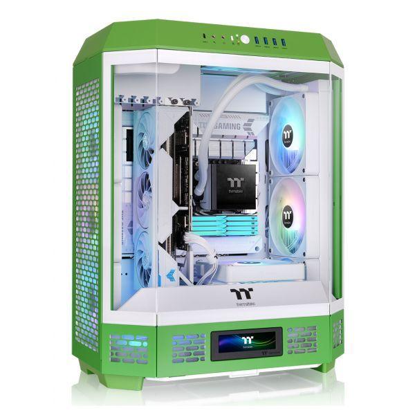 Caixa PC THERMALTAKE The Tower 600 (ATX, micro ATX, Mini-ITX - PS2 - 2.5" - Verde) — miniatura 2