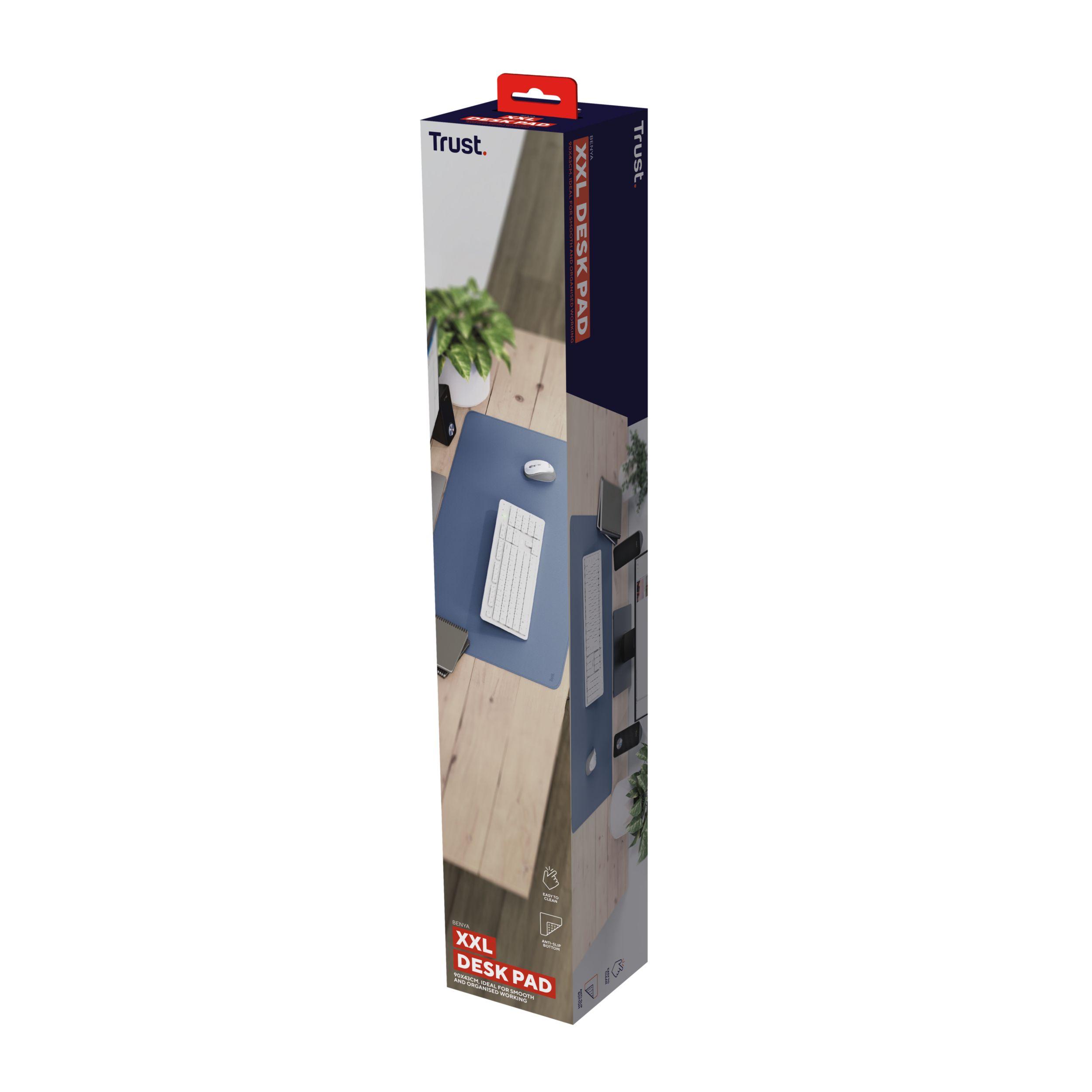 Tapete de Secretária TRUST Benya XXL (XXL - Azul), miniatura 4