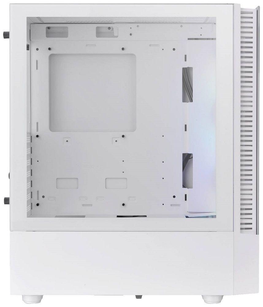 Caixa PC Gaming THERMALTAKE View 200 TG ARGB Snow (ATX, micro ATX, Mini-ITX - PS2 - Midi Tower - Branco) — miniatura 6