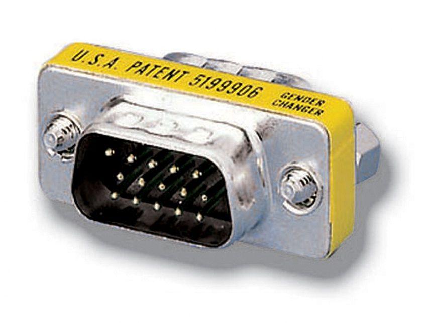 Adaptador de Género VGA EQUIP 124320 (HDB15 Macho-Macho - Prateado)