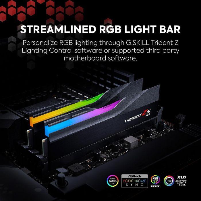 Memória RAM G.SKILL Trident Z5 RGB F5-6000J3636F16GX2-TZ5RK (6000 MHz - 32 GB - DIMM) — miniatura 4