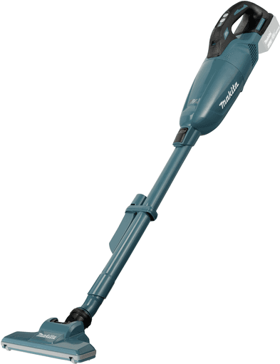Aspirador Vertical 2 em 1 MAKITA DCL284FZ (Preto/Turquesa), imagem 1