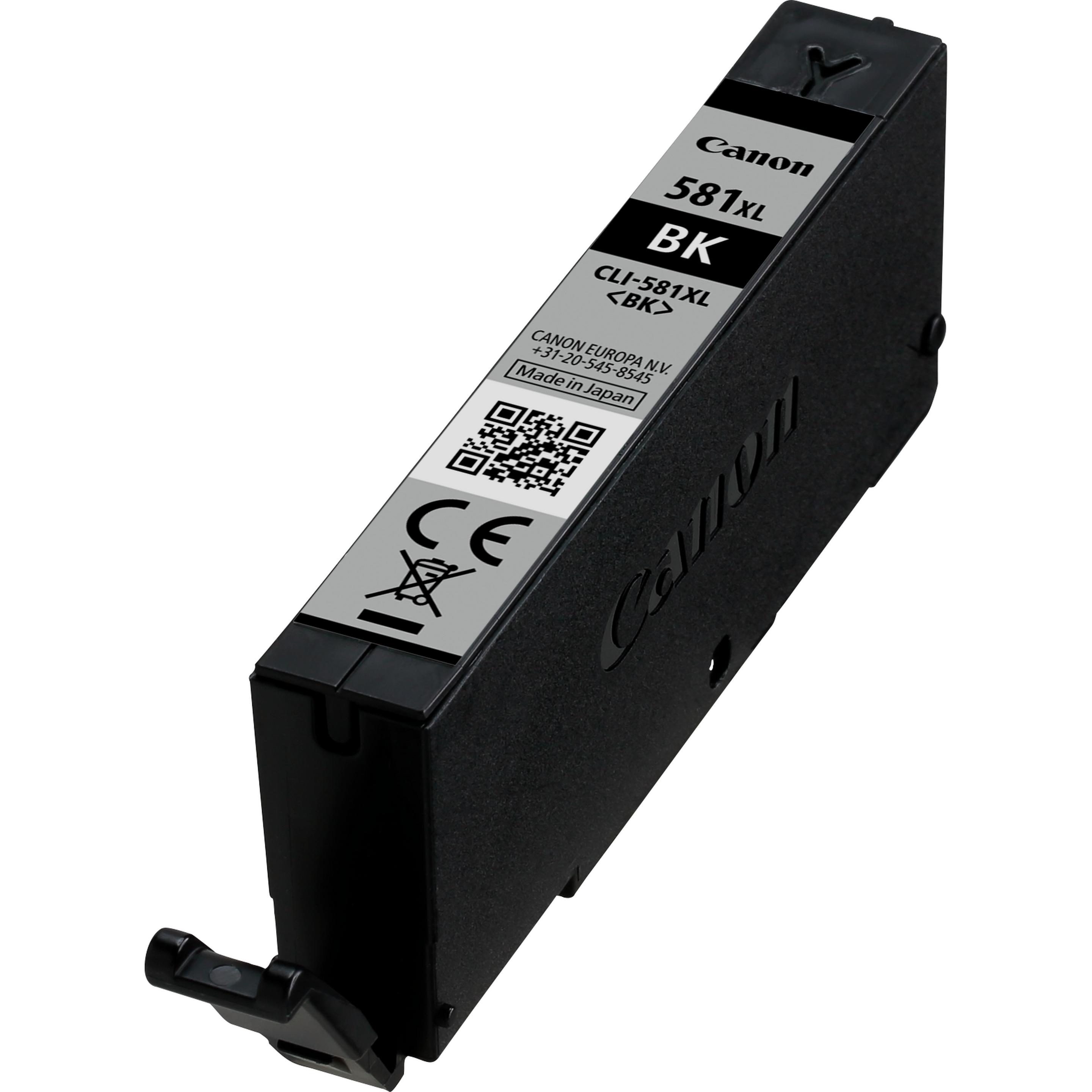 Tinteiro CANON CLI-581BK XL (520 páginas - Preto)