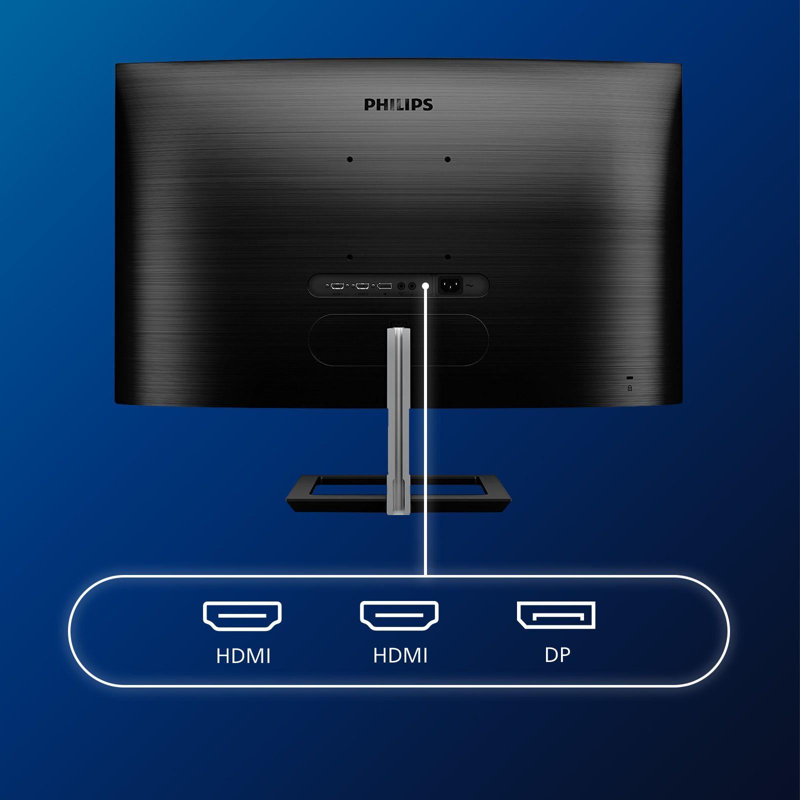 Monitor PHILIPS E Line 328E1CA/00 (31,5" - VA - 60 Hz - Preto) — miniatura 5