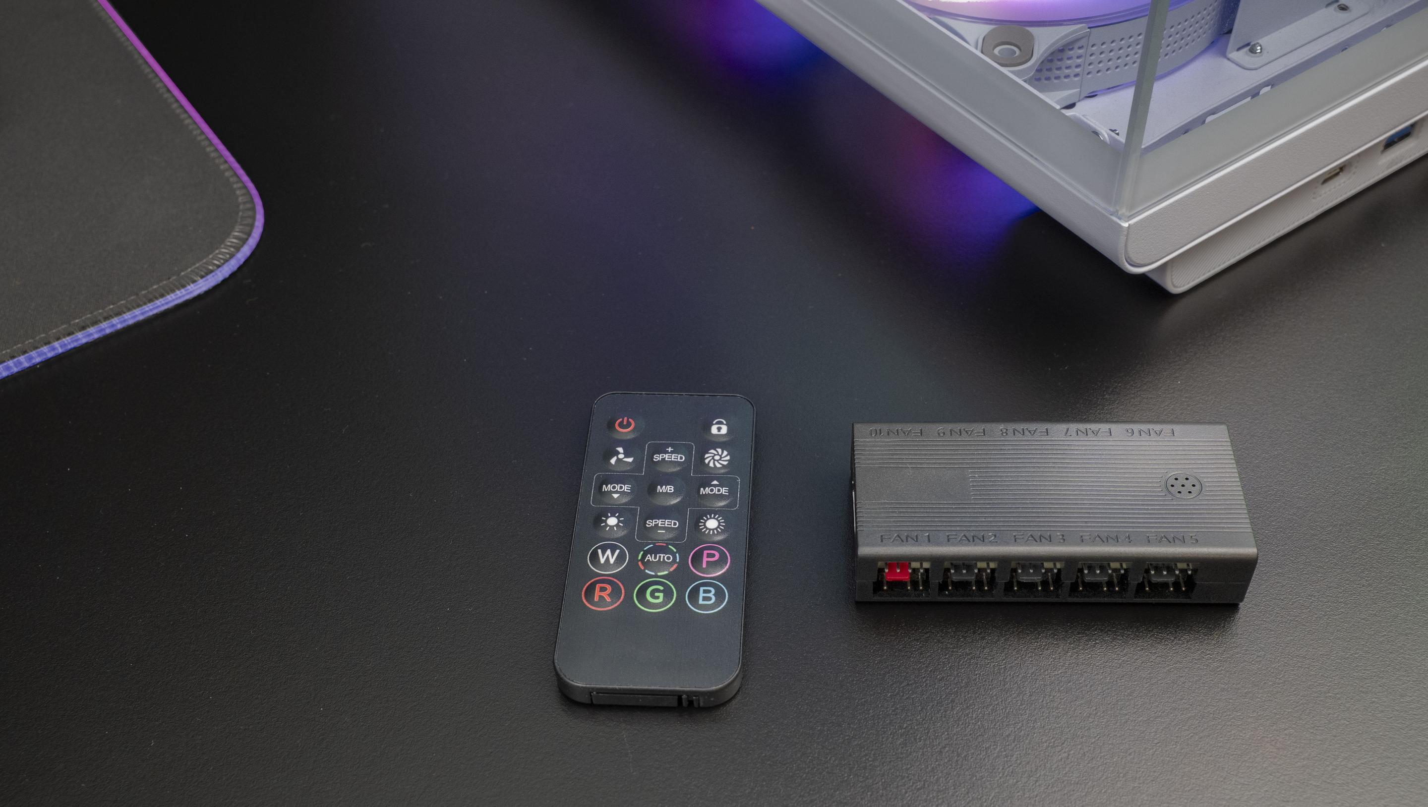 Hub de Controlo de Ventoinhas e ARGB MARS GAMING MF-HUB (Preto) — miniatura 4