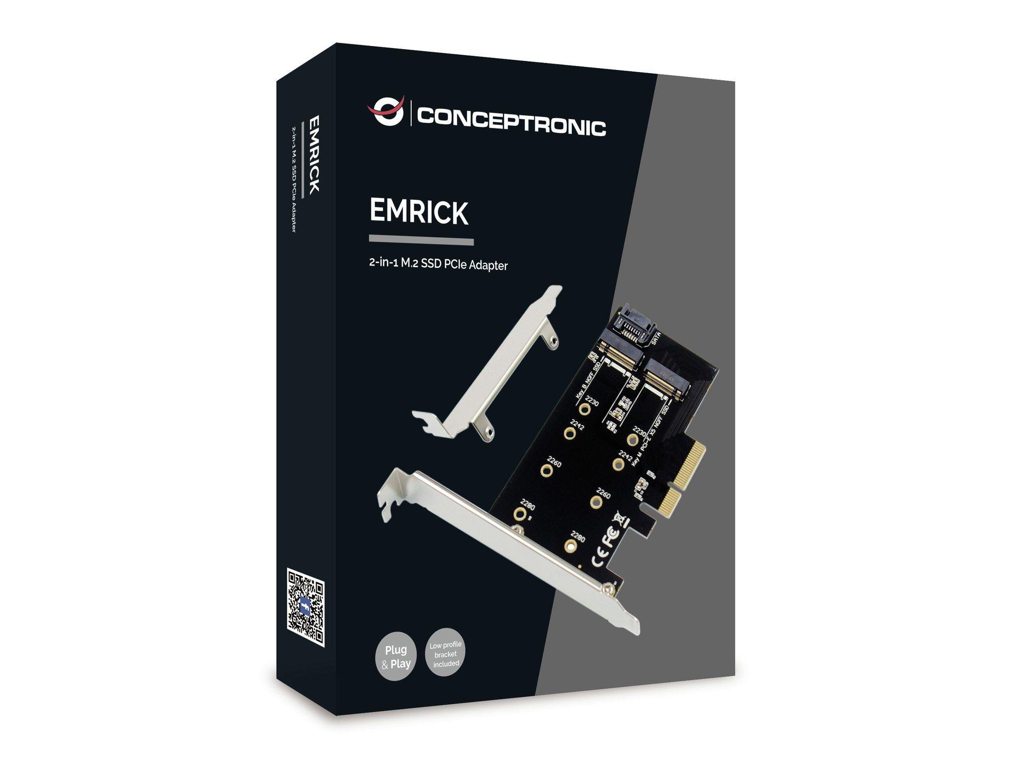 Placa Controladora PCIe CONCEPTRONIC EMRICK04B (JMB585) — miniatura 4
