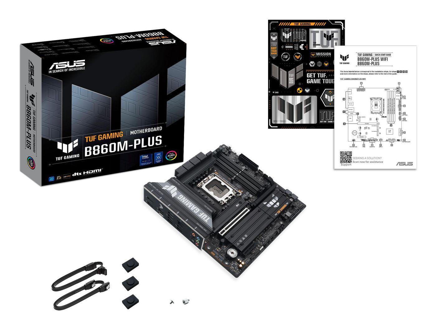 Motherboard ASUS TUF GAMING B860M-PLUS (LGA 1851 (Socket V1) - Intel Core Ultra - Micro-ATX) — miniatura 8