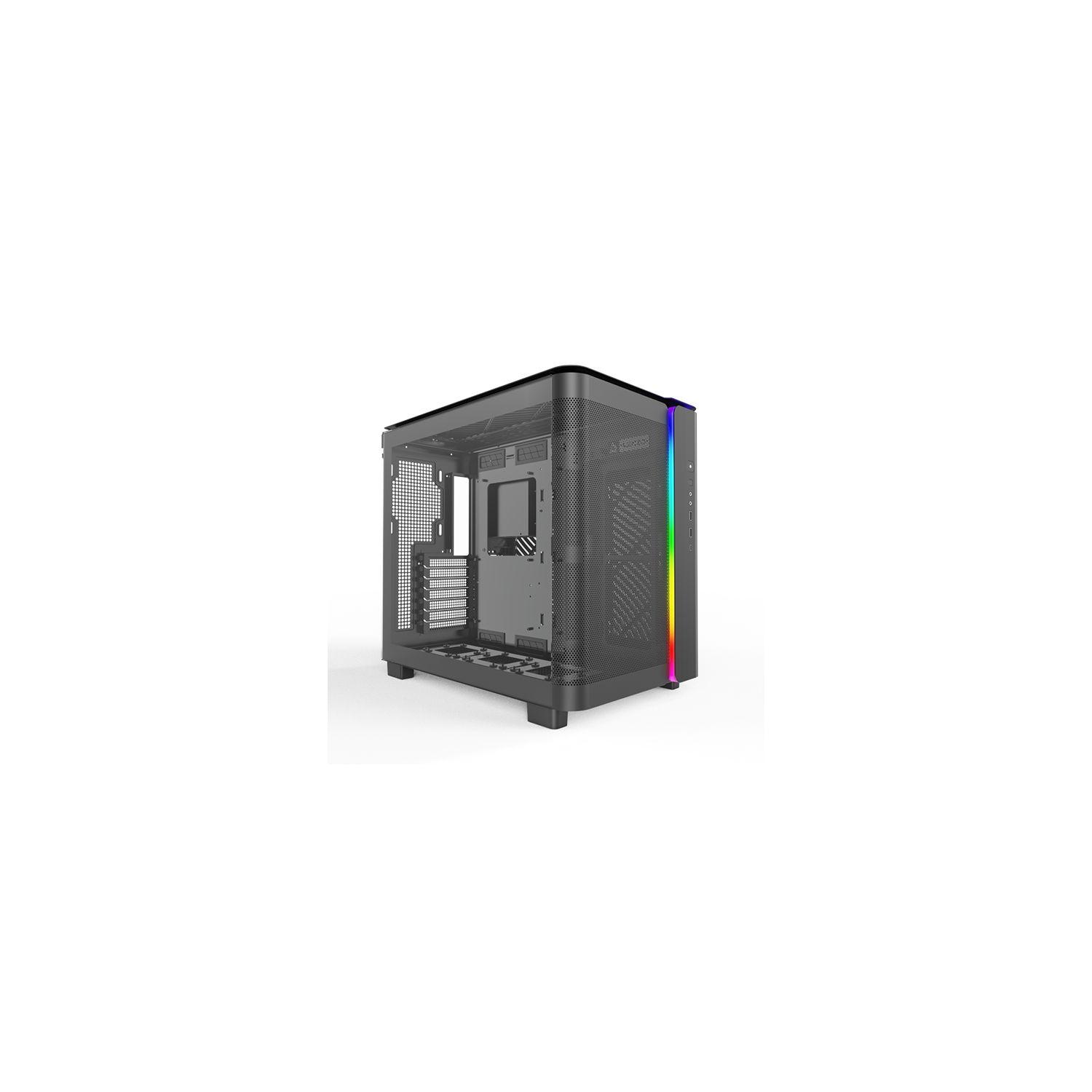 Caixa ATX MONTECH KING 95 (ATX, Micro ATX, Mini-ITX - Midi Tower - SPCC, vidro temperado - Preto)