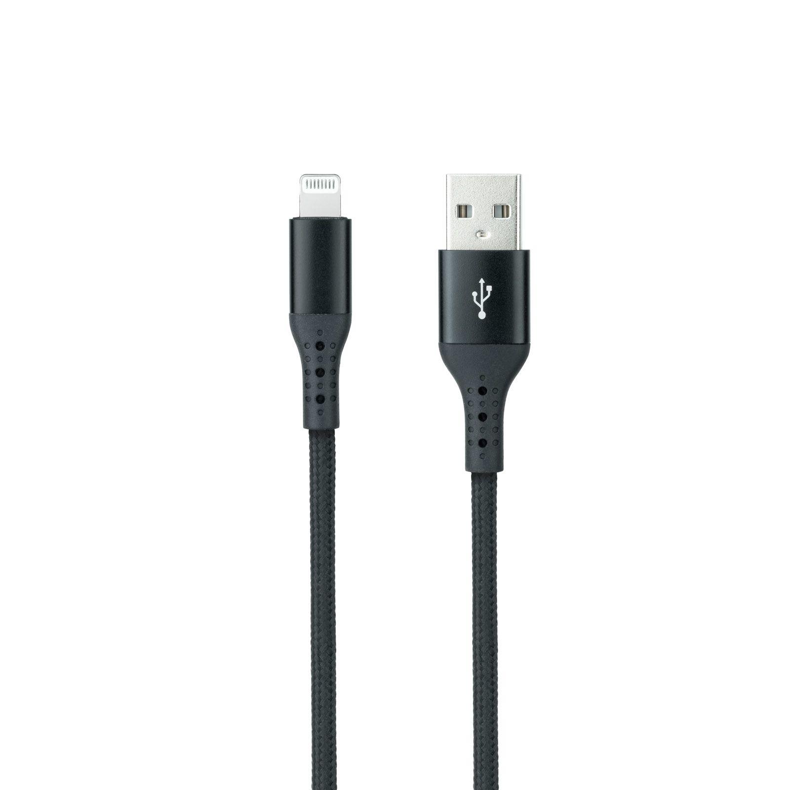 Cabo Lightning para USB-A NANOCABLE 10.10.0401-COBK (1 m - USB A - Preto) — miniatura 2