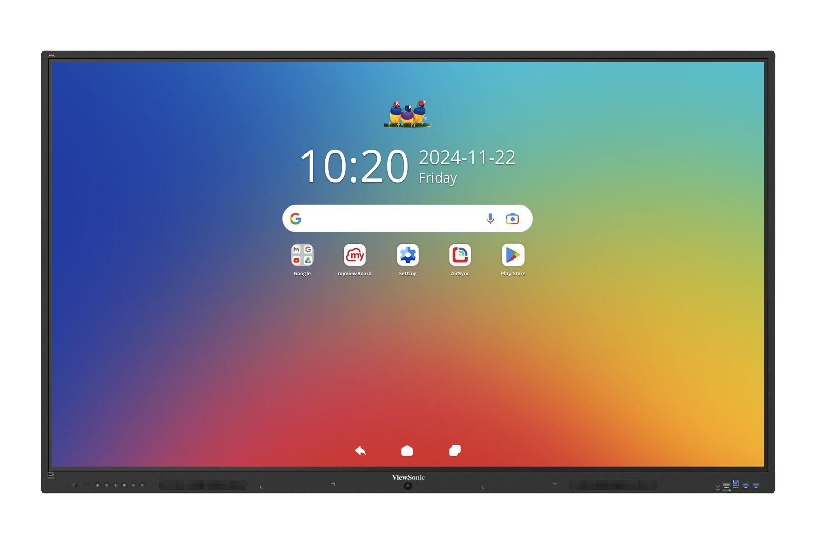 Monitor Interativo VIEWSONIC IFP6535-1-1C (65" - 4K UHD - Android 16)