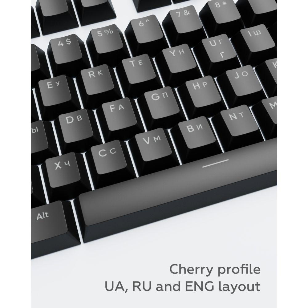 Conjunto de Teclas para Teclado DARK PROJECT KS-46 (Cinzento/Preto) — miniatura 2