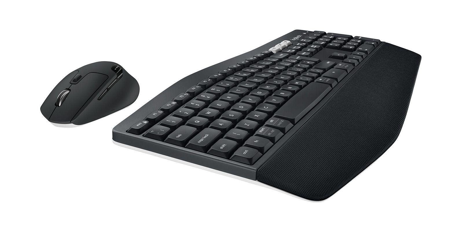 Conjunto Teclado e Rato LOGITECH MK850 Performance (Inglês - Tamanho completo - RF Wireless+Bluetooth - Preto), miniatura 2