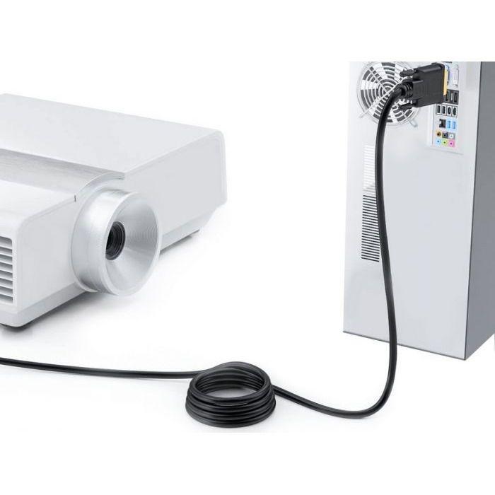 Cabo Adaptador DVI-A para VGA EQUIP 118943 (1,8 m - DVI-A - Preto) — miniatura 3