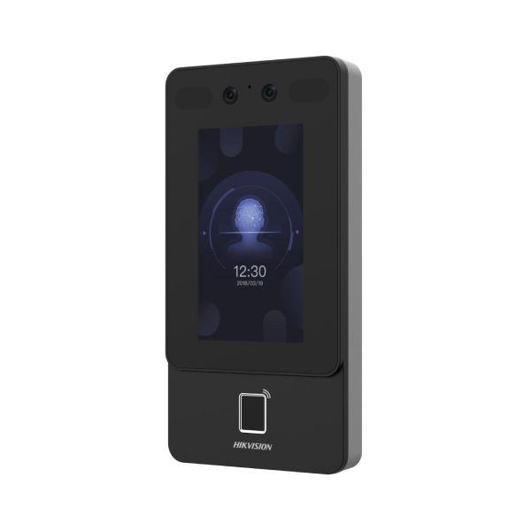 Terminal de Controlo de Acessos HIKVISION DS-K1T342EFWX-E1 (Facial, Impressão Digital, Cartão EM e QR - Preto), miniatura 2
