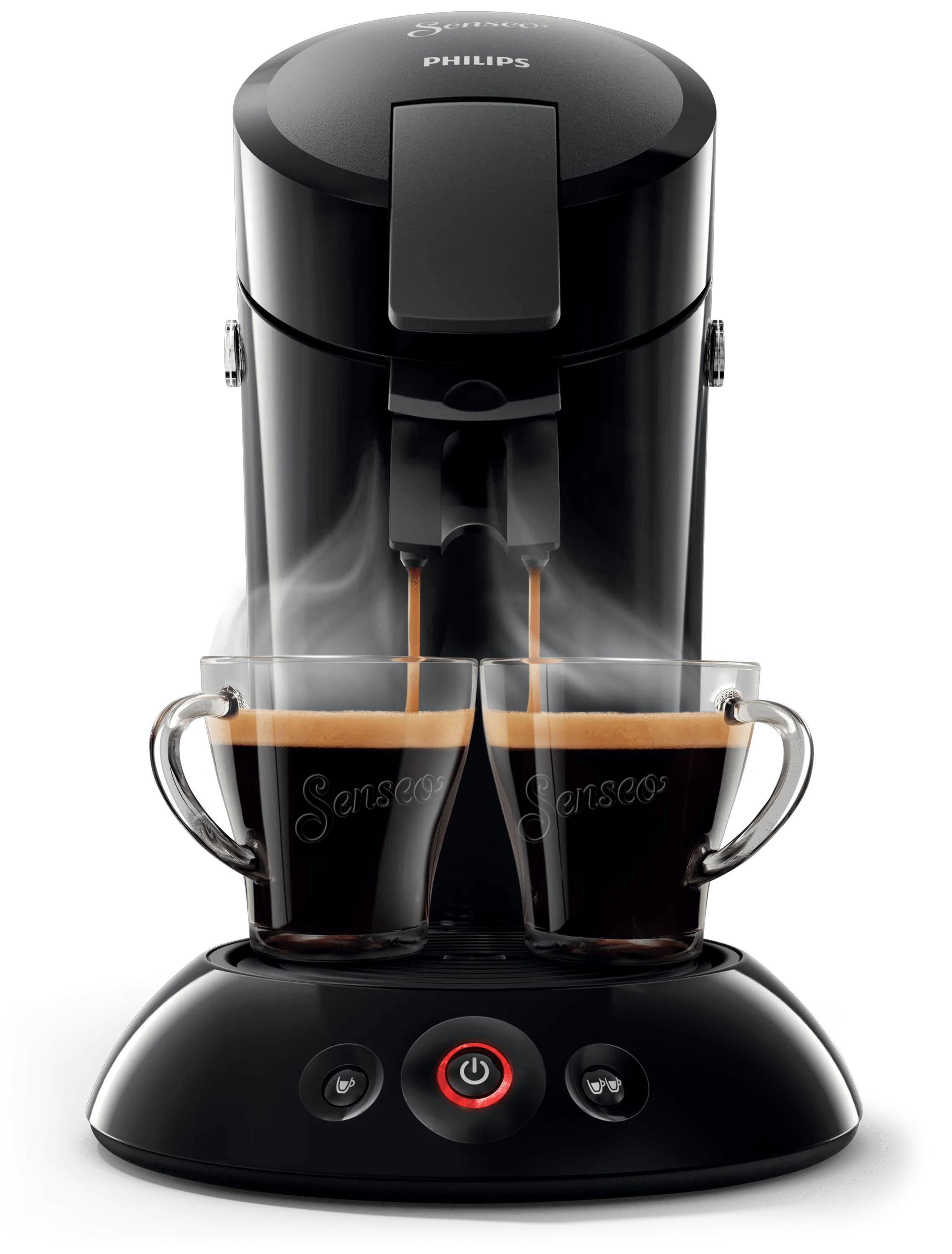 Máquina de Café de Cápsulas PHILIPS Senseo Original HD6553/67 (Cápsulas de café SENSEO® - 1450 W - 1 bar - Preto) — miniatura 2