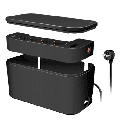 Caixa Organizadora de Cabos LOGILINK LPS282U (Preto), miniatura 3